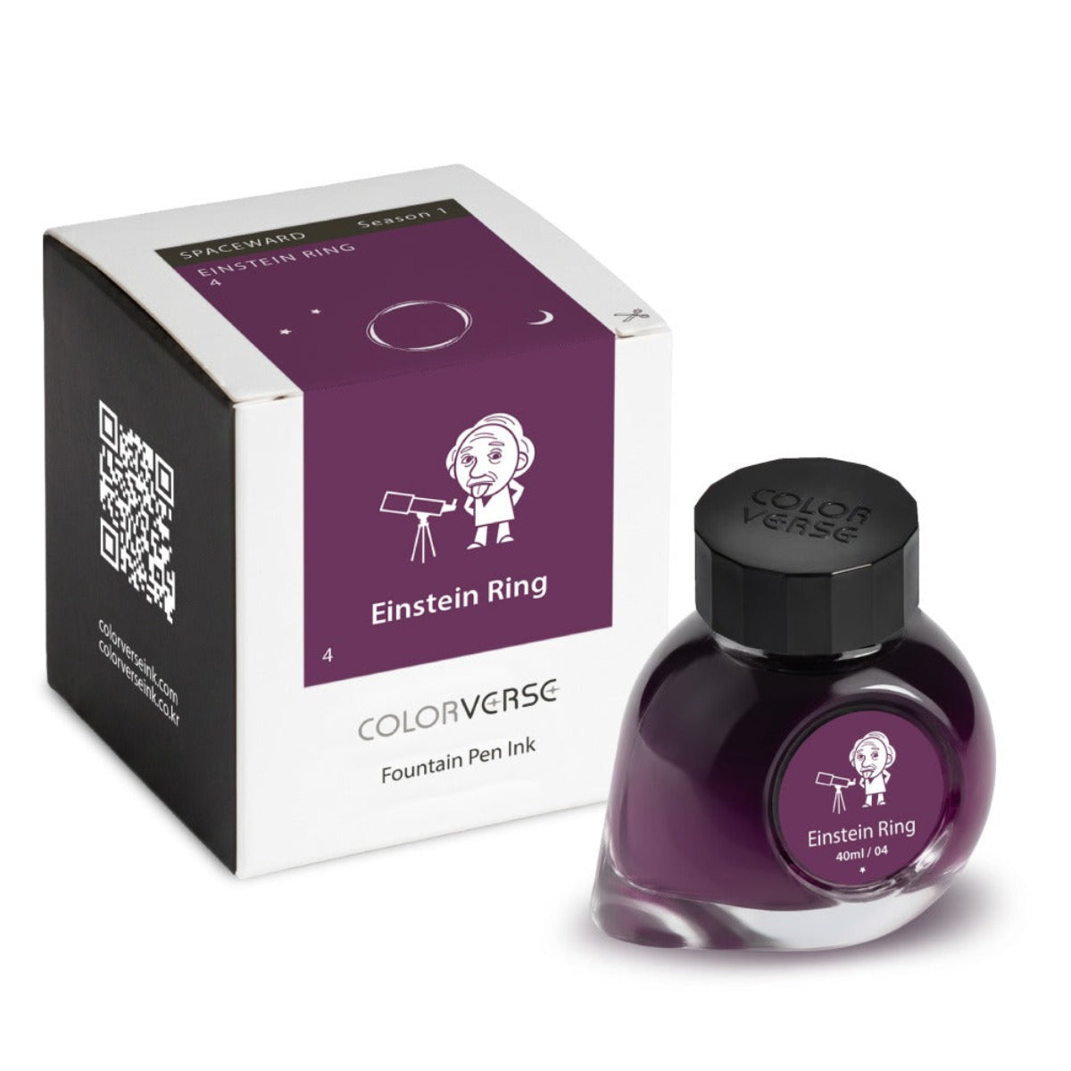 Colorverse Season 1 : Spaceward Ink Bottle No. 4 - Einstein Ring 40ml-Pen Boutique Ltd