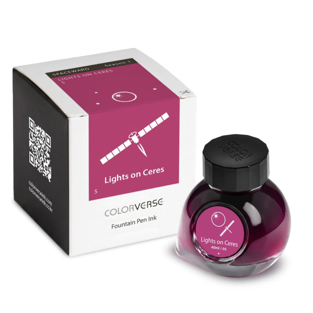 Colorverse Season 1 : Spaceward Ink Bottle No. 5 - Lights on Ceres 40ml-Pen Boutique Ltd