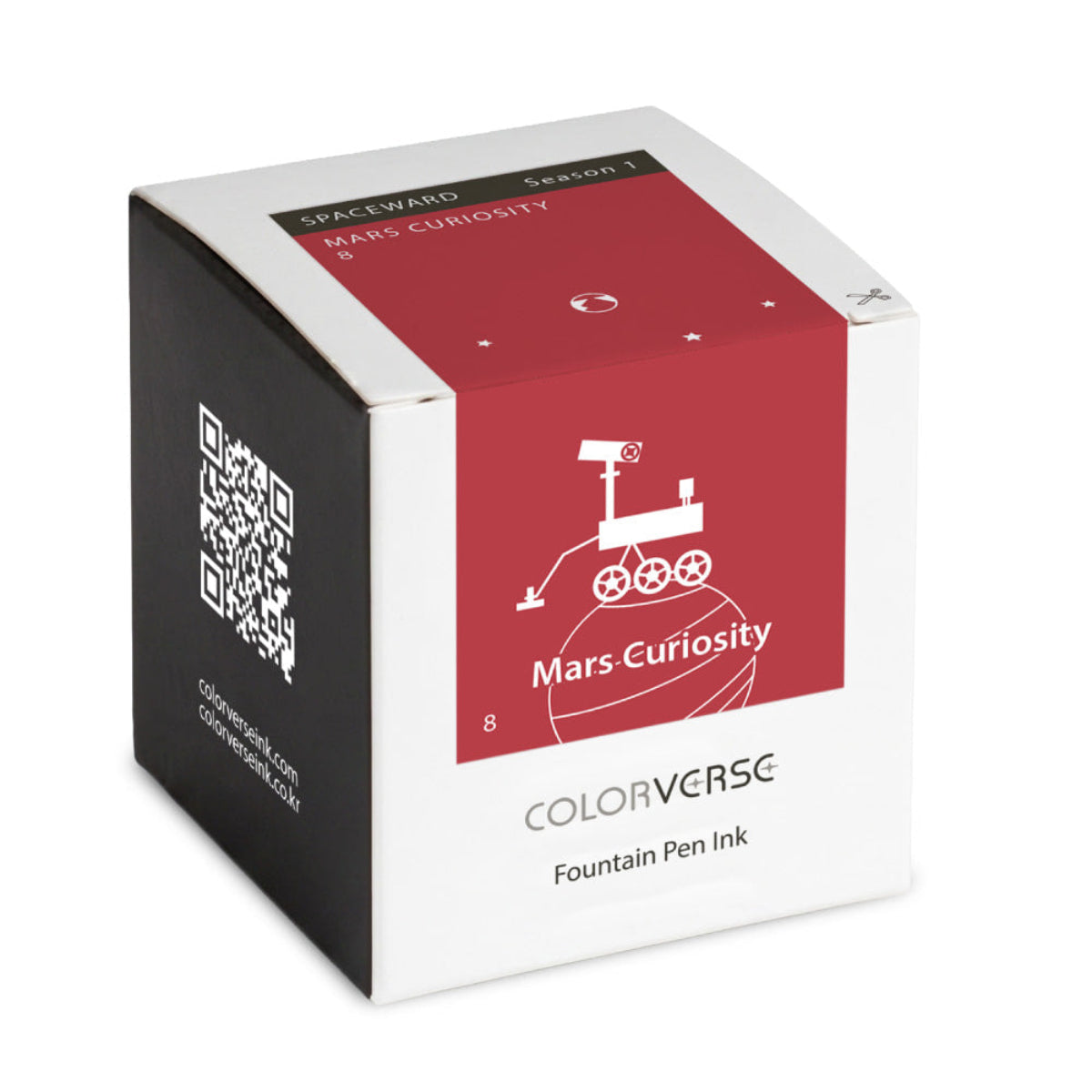 Colorverse Season 1 : Spaceward Ink Bottle No. 8 - Mars Curiosity 40ml-Pen Boutique Ltd