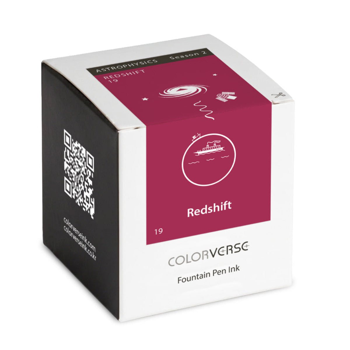 Colorverse Season 2 : Astrophysics Ink Bottle No. 19 - Redshift 40ml-Pen Boutique Ltd