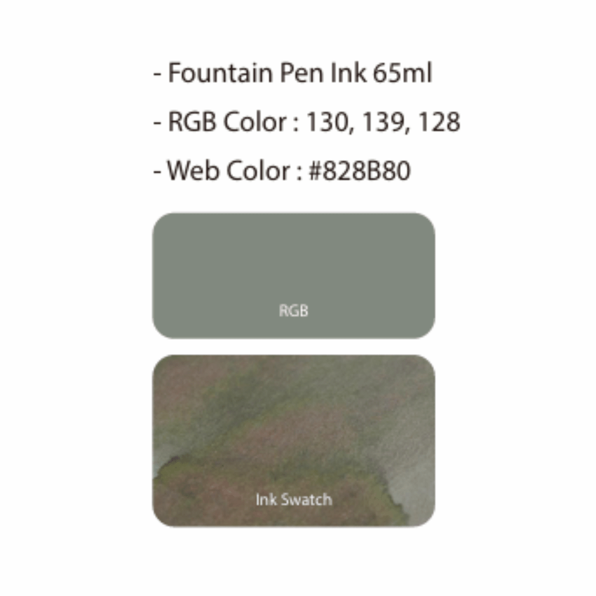 Colorverse Top 3 Color Stories Ink Bottle - Erebus Crater - 65 ml (Special Edition) - Pen Boutique Ltd