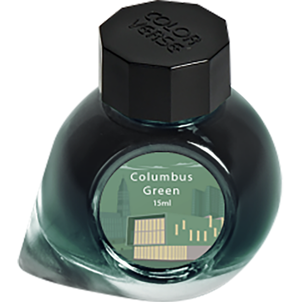 Colorverse USA Special Ink Bottle - Columbus Green - 15 ml-Pen Boutique Ltd