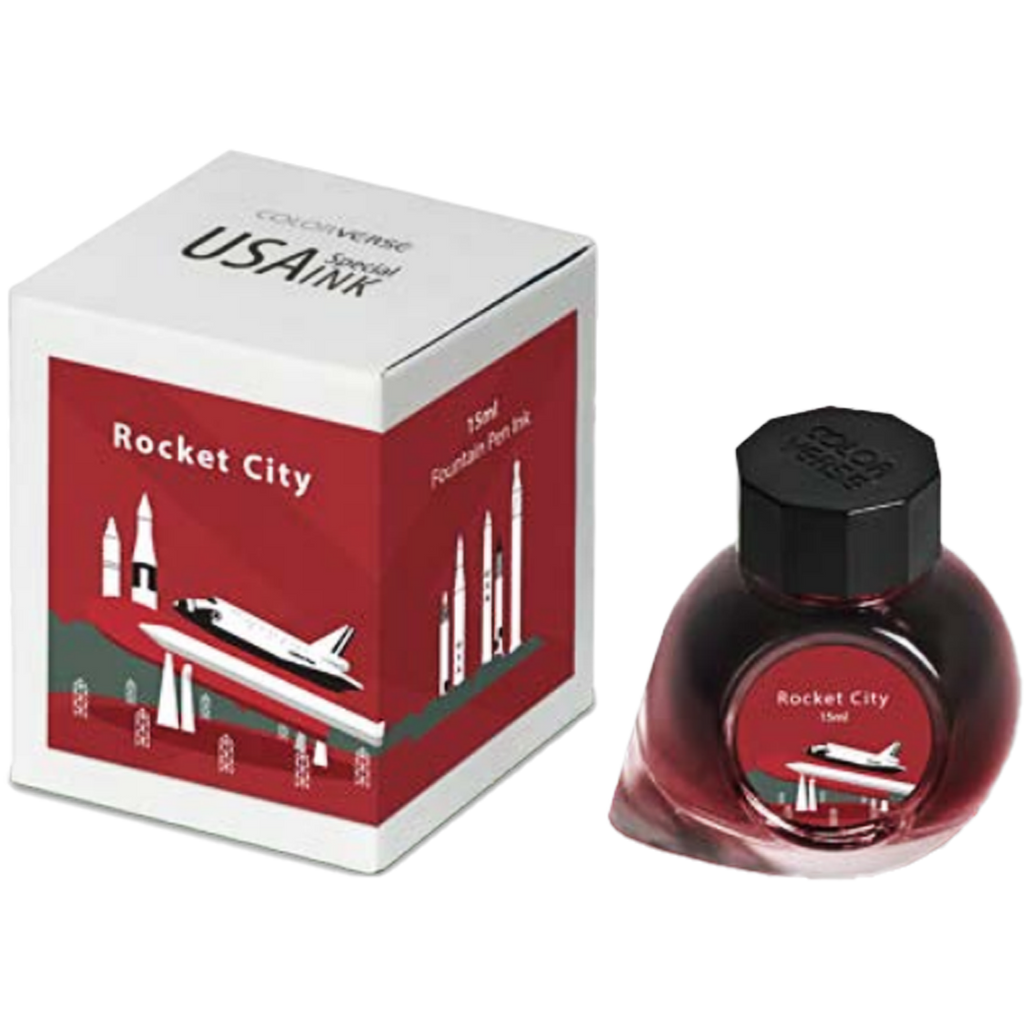 Colorverse USA Special Ink Bottle - Rocket City (Alabama) - 15 ml-Pen Boutique Ltd