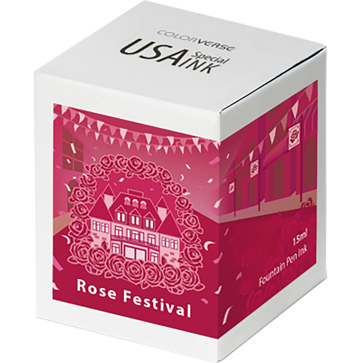 Colorverse USA Special Ink Bottle - Rose Festival - 15 ml-Pen Boutique Ltd