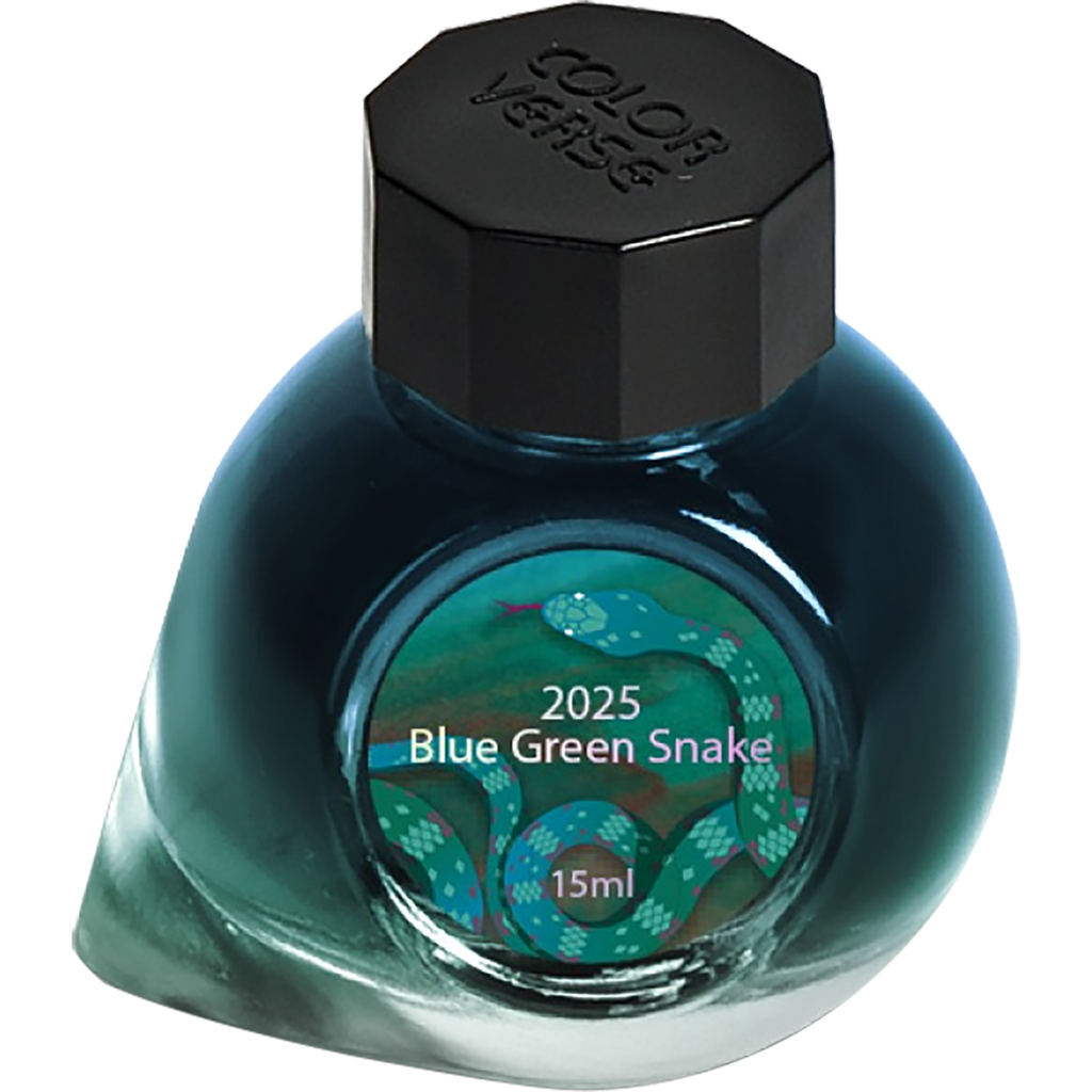 Colorverse Ink Bottle - 2025 Blue Green Snake - Standard - 15ml-Pen Boutique Ltd
