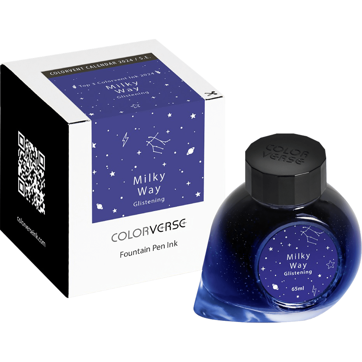 筆記具 COLORVERSE 65ml Colorverse Ink Bottle - Milky Way Glistening - 65ml
