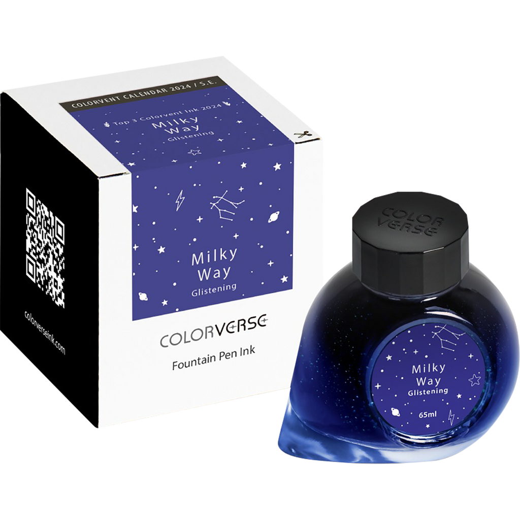 Colorverse Ink Bottle - Milky Way Glistening - 65ml-Pen Boutique Ltd