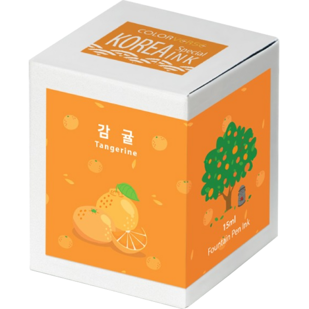 Colorverse Korea Special Ink Bottle - Tangerine (No. 052) - 15 ml-Pen Boutique Ltd