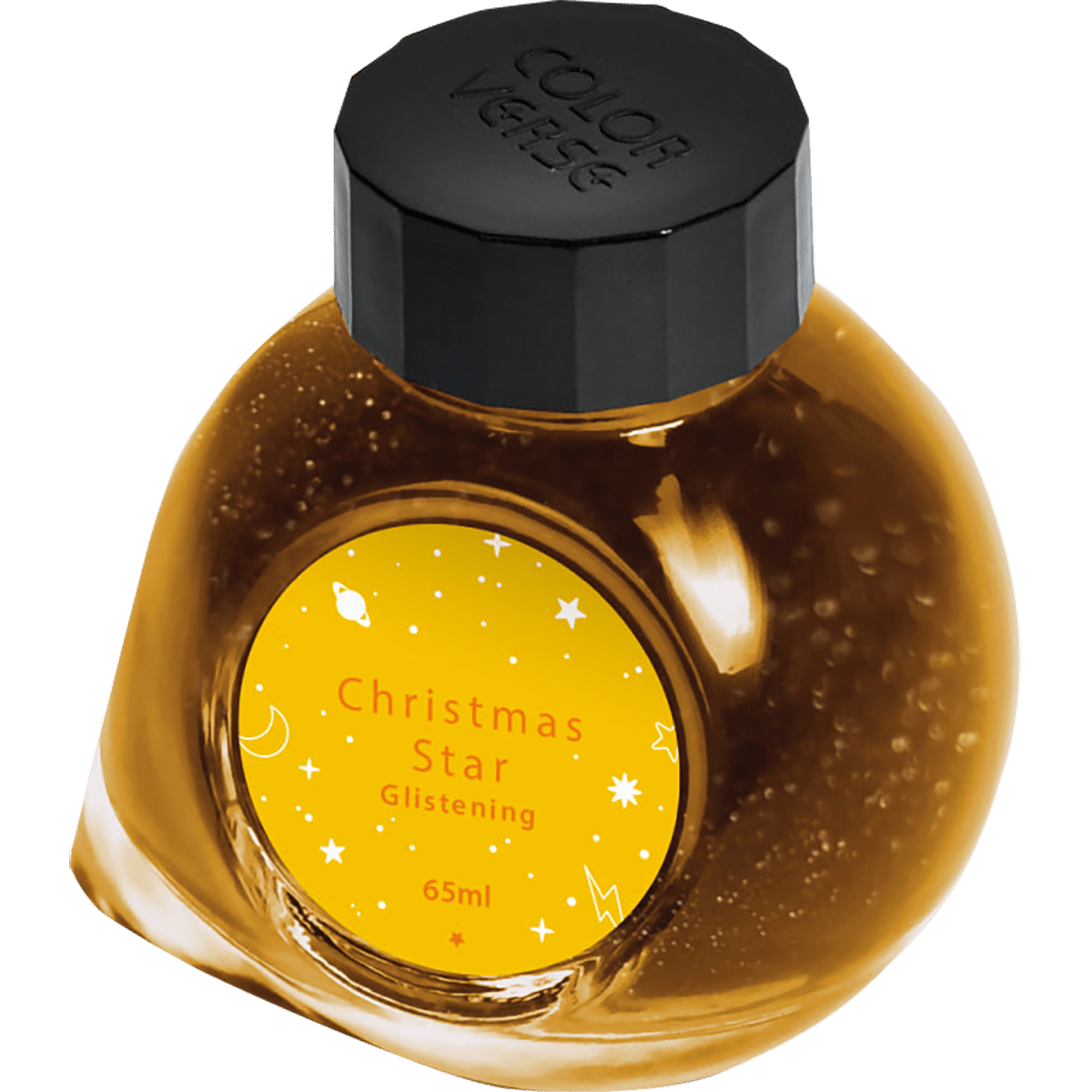 Colorverse Ink Bottle - Christmas Star Glistening - 65ml - Pen Boutique Ltd