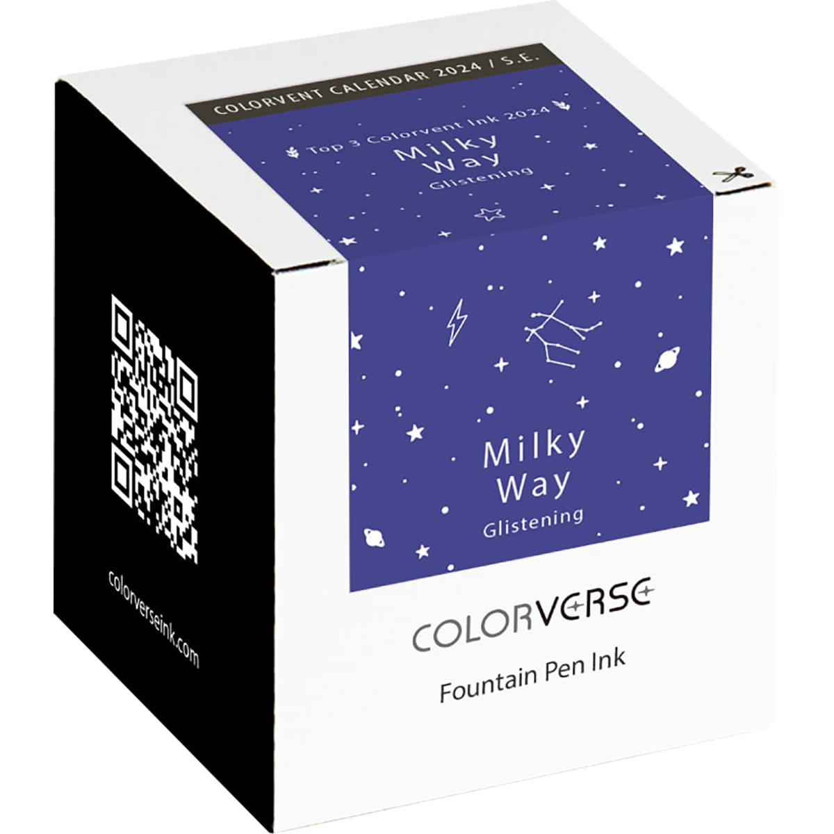 Colorverse Ink Bottle - Milky Way Glistening - 65ml-Pen Boutique Ltd