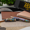Conklin 1898 Collection Fountain Pen - Primary Manipulation 4.5 - Yellow Gold Trim (Limited Edition)-Pen Boutique Ltd