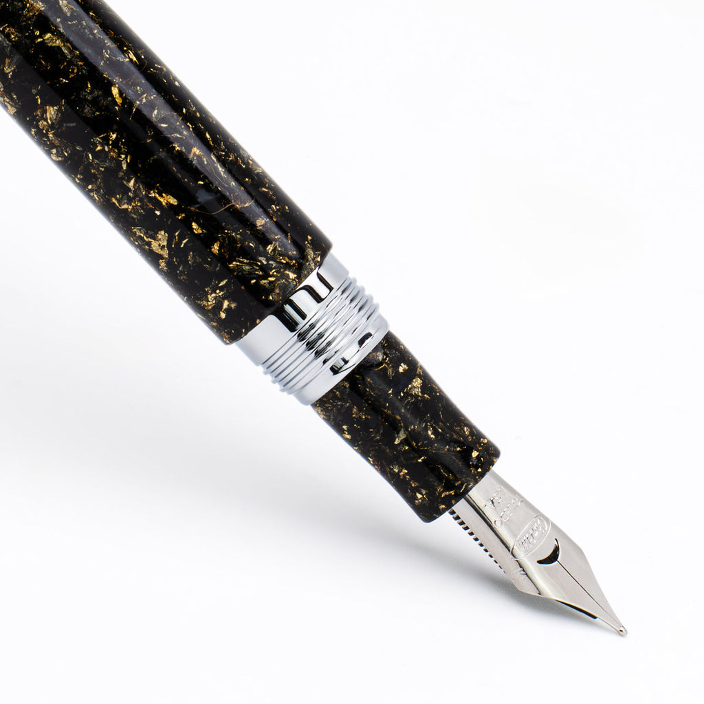 Conklin 1898 Collection Fountain Pen - Solaris Black - Chrome Trim (Limited Edition)-Pen Boutique Ltd