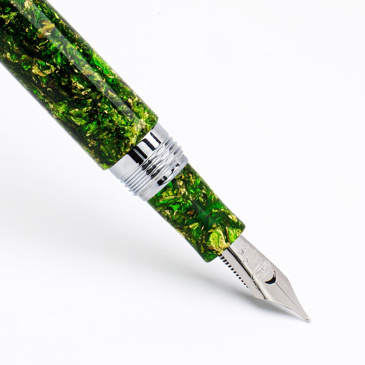 Conklin 1898 Collection Fountain Pen - Solaris Green - Chrome Trim (Limited Edition)-Pen Boutique Ltd