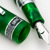 Conklin 1898 Collection Fountain Pen - Spectra Green Fusion - Chrome Trim (Limited Edition) - Pen Boutique Ltd