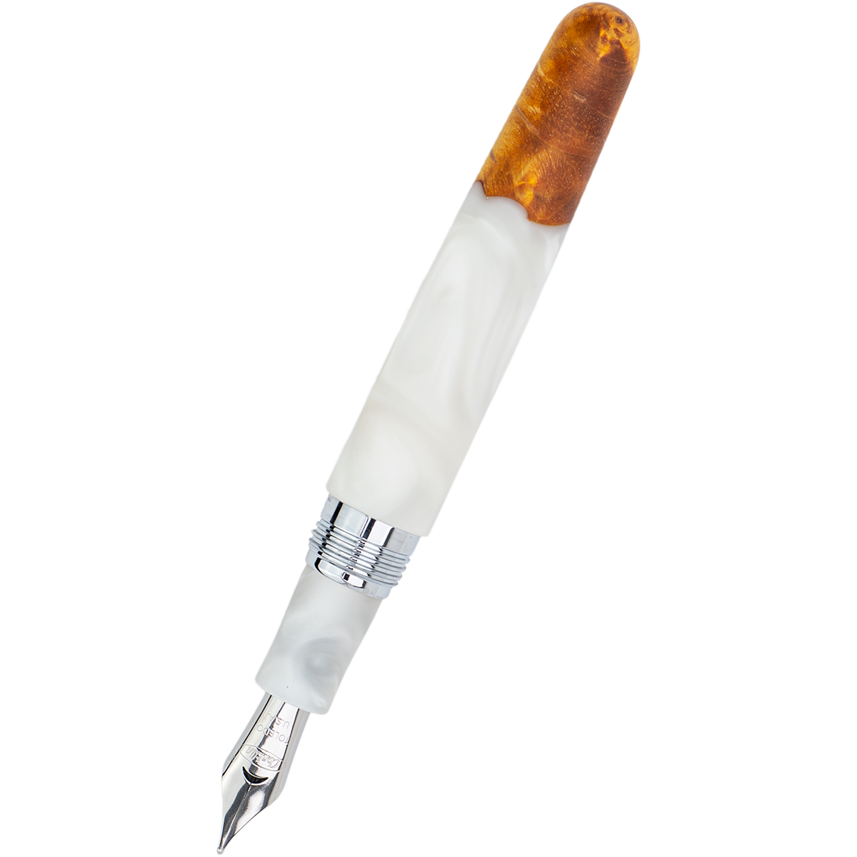 Conklin 1898 Collection Fountain Pen - Spectra White Fusion-Pen Boutique Ltd