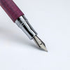 Conklin 1898 Fountain Pen - Stabilized Wood Matte Purple - Steel Nib (Limited Edition)-Pen Boutique Ltd