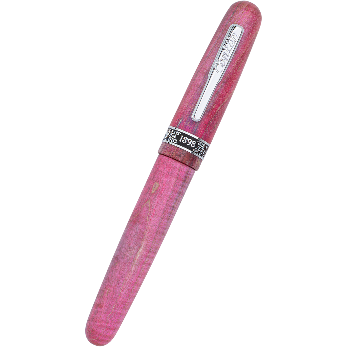 Conklin 1898 Rollerball Pen - Stabilized Wood Matte Purple (Limited Edition)-Pen Boutique Ltd