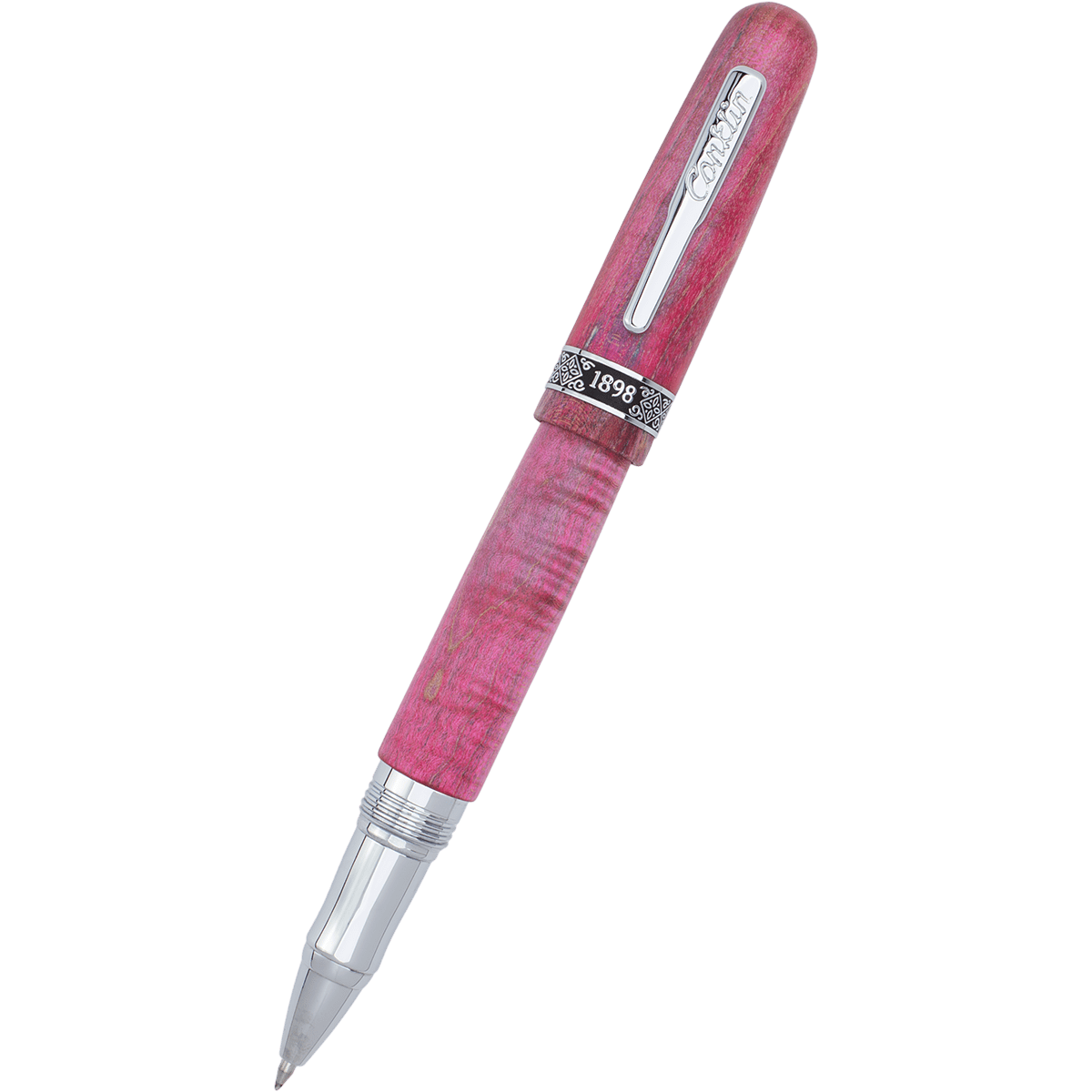 Conklin 1898 Rollerball Pen - Stabilized Wood Matte Purple (Limited Edition) - Pen Boutique Ltd