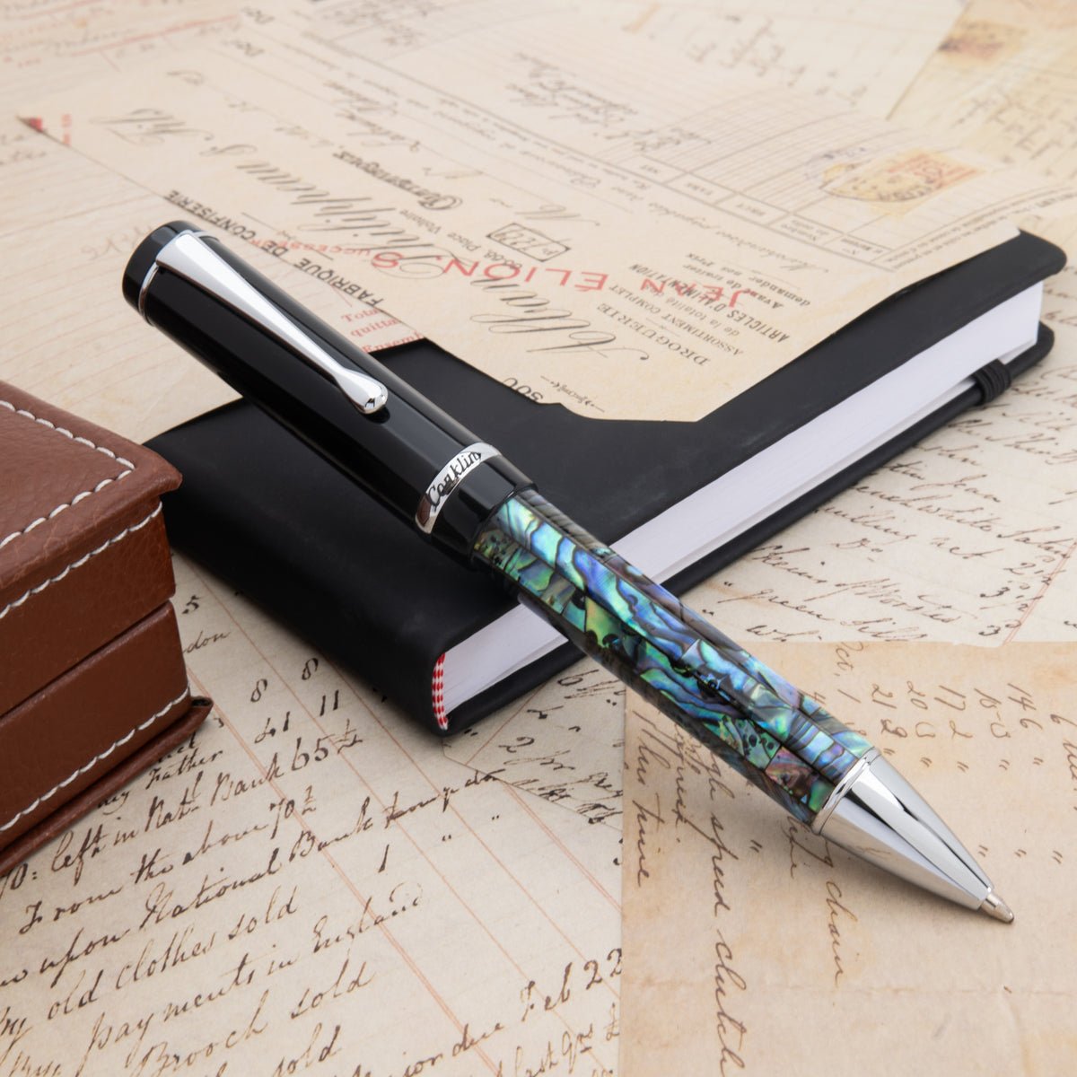 Conklin Duragraph Ballpoint Pen - Abalone Nights - Pen Boutique Ltd