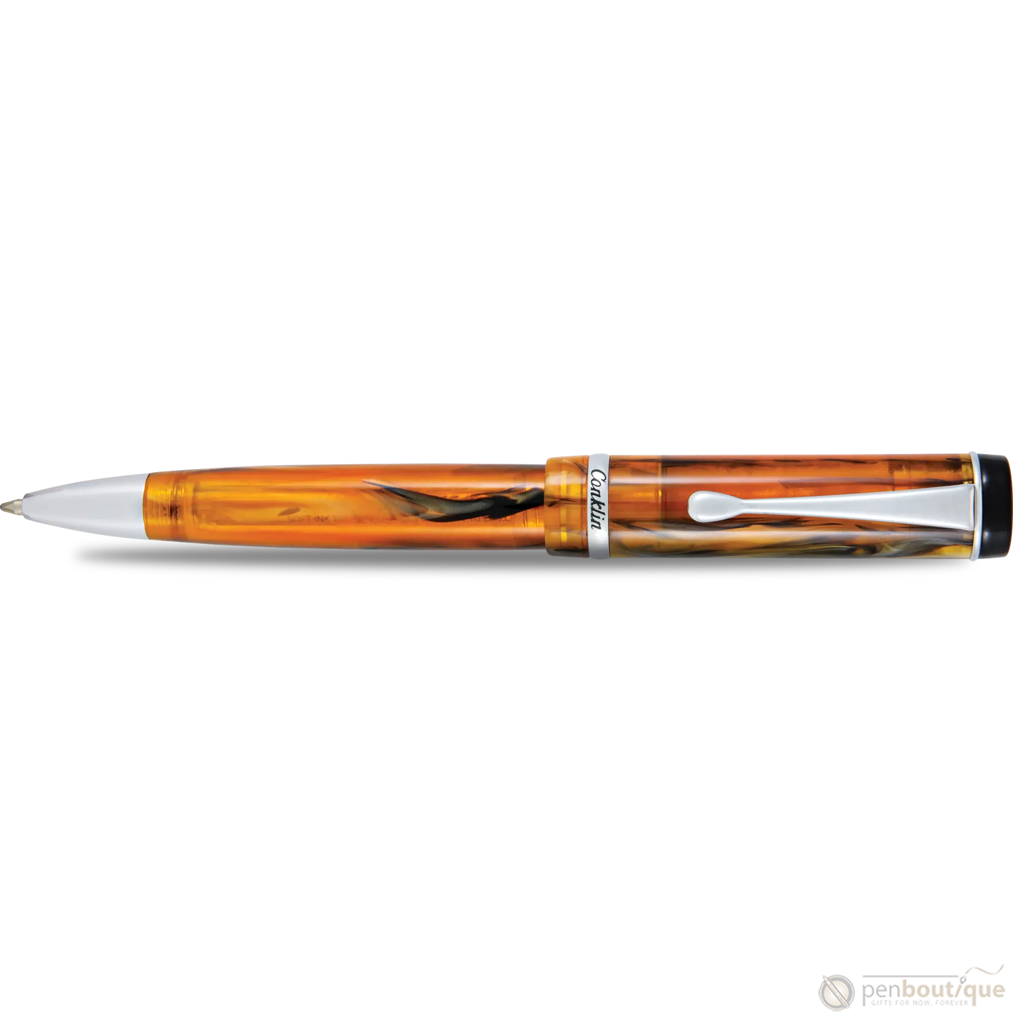 Conklin Duragraph Ballpoint Pen - Amber-Pen Boutique Ltd