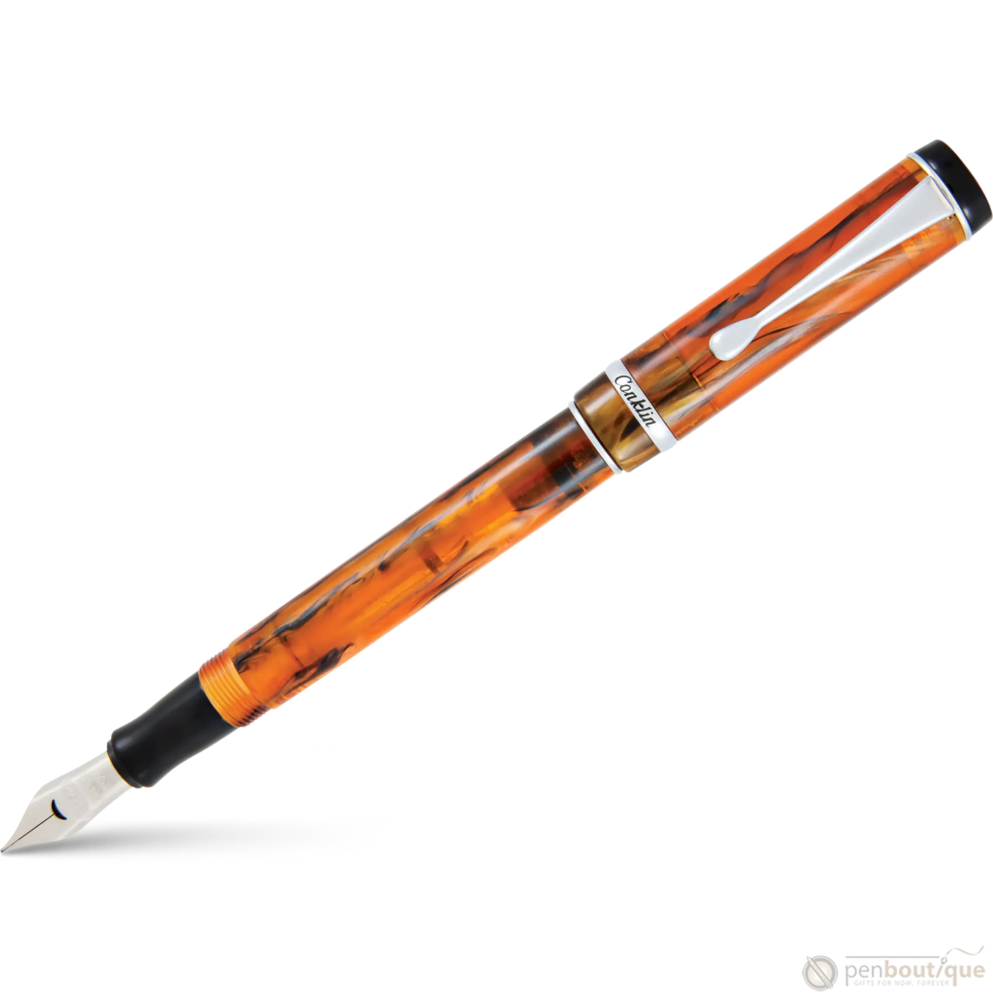 Conklin Duragraph Fountain Pen - Amber-Pen Boutique Ltd