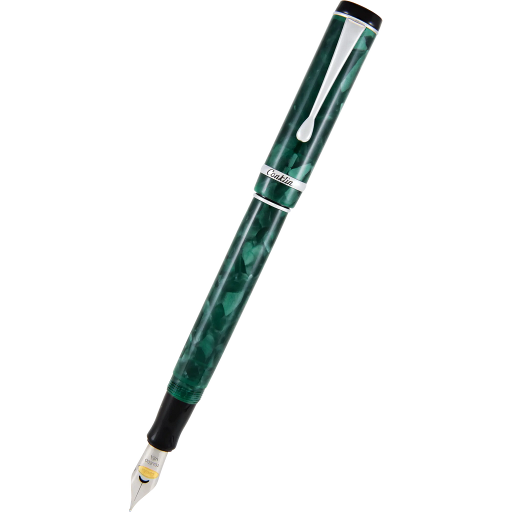 Conklin Duragraph Fountain Pen - Forest Green-Pen Boutique Ltd