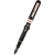 Conklin Mark Twain Crescent Filler Fountain Pen - Black Chase - Rose Gold Trim-Pen Boutique Ltd