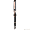 Conklin Mark Twain Crescent Filler Fountain Pen - Black Chase - Rose Gold Trim-Pen Boutique Ltd