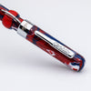 Conklin Mark Twain Crescent Fountain Pen - Limited Edition - USA 250 - Chrome Trim - Pen Boutique Ltd