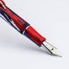 Conklin Mark Twain Crescent Fountain Pen - Limited Edition - USA 250 - Chrome Trim - Pen Boutique Ltd