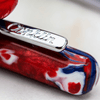 Conklin Mark Twain Crescent Fountain Pen - Limited Edition - USA 250 - Chrome Trim - Pen Boutique Ltd