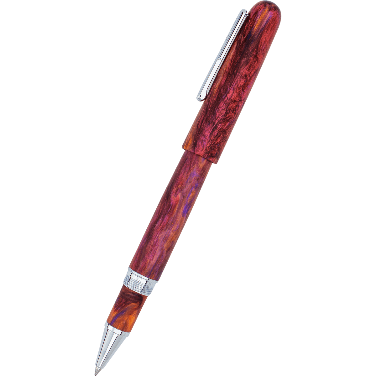 Conklin Streamline Rollerball Pen - Matte Sunset Medley - Chrome Trim (Limited Edition) - Pen Boutique Ltd