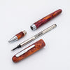 Conklin Streamline Rollerball Pen - Matte Sunset Medley - Chrome Trim (Limited Edition) - Pen Boutique Ltd