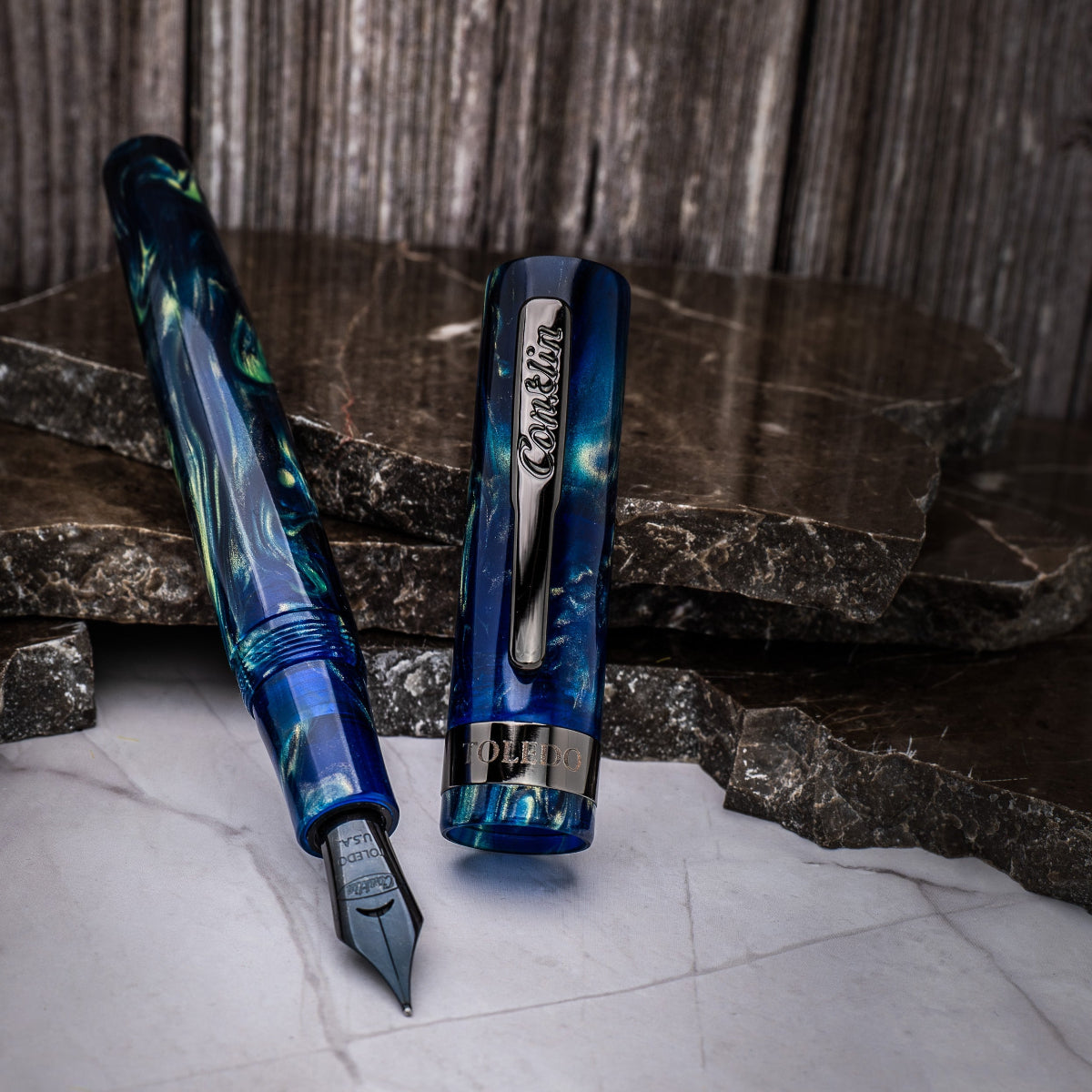 Conklin Toledo Fountain Pen - Brooks Cenote Limited Edition | Pen