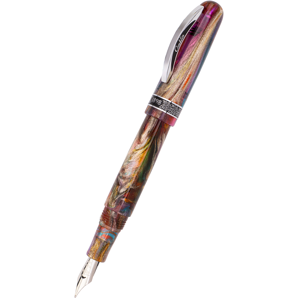 Conklin 1898 Collection Fountain Pen - Primary Manipulation 5.0 (Limited Edition)-Pen Boutique Ltd