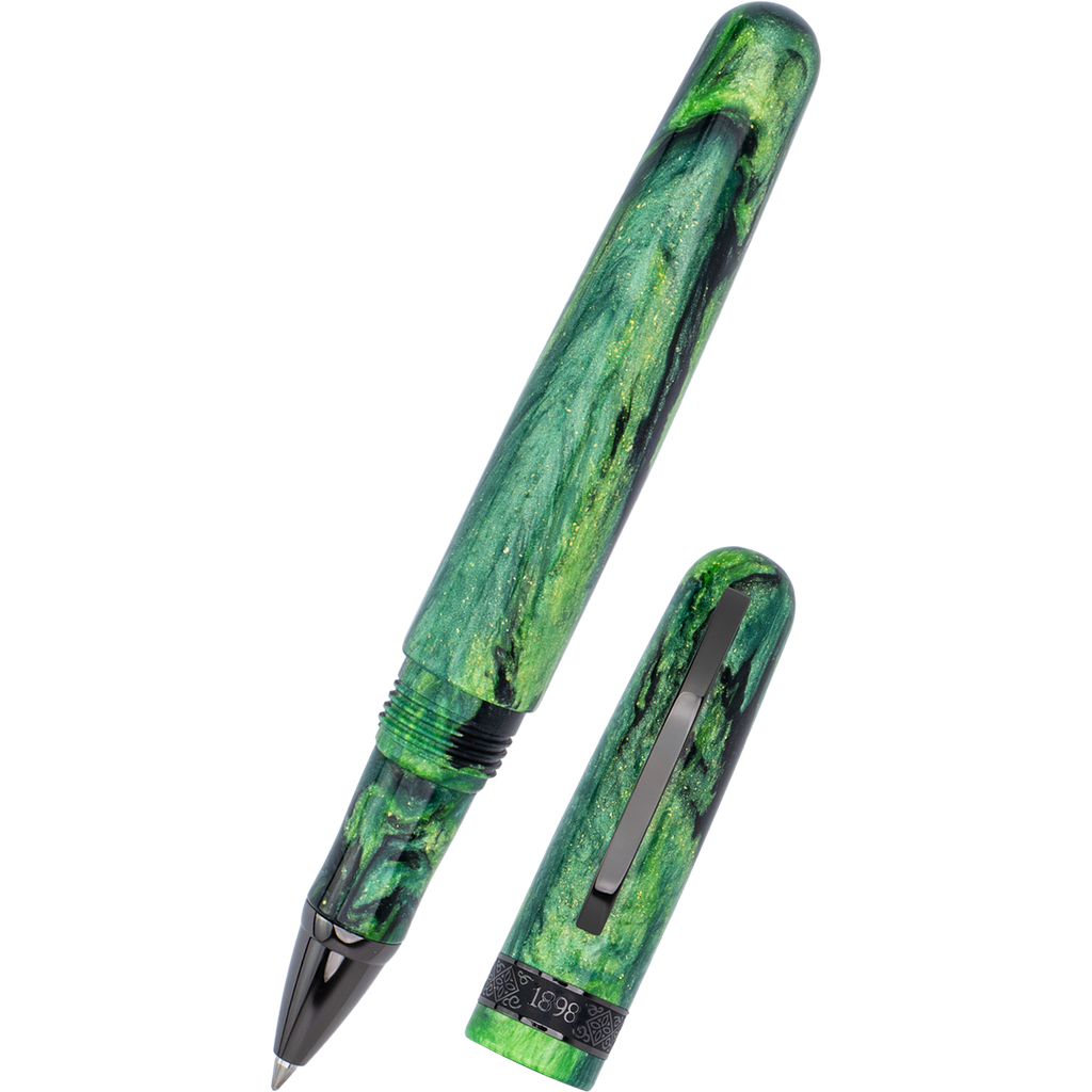 Conklin 1898 Rollerball Pen - Clover Valley - Gunmetal Trim (Limited Edition)