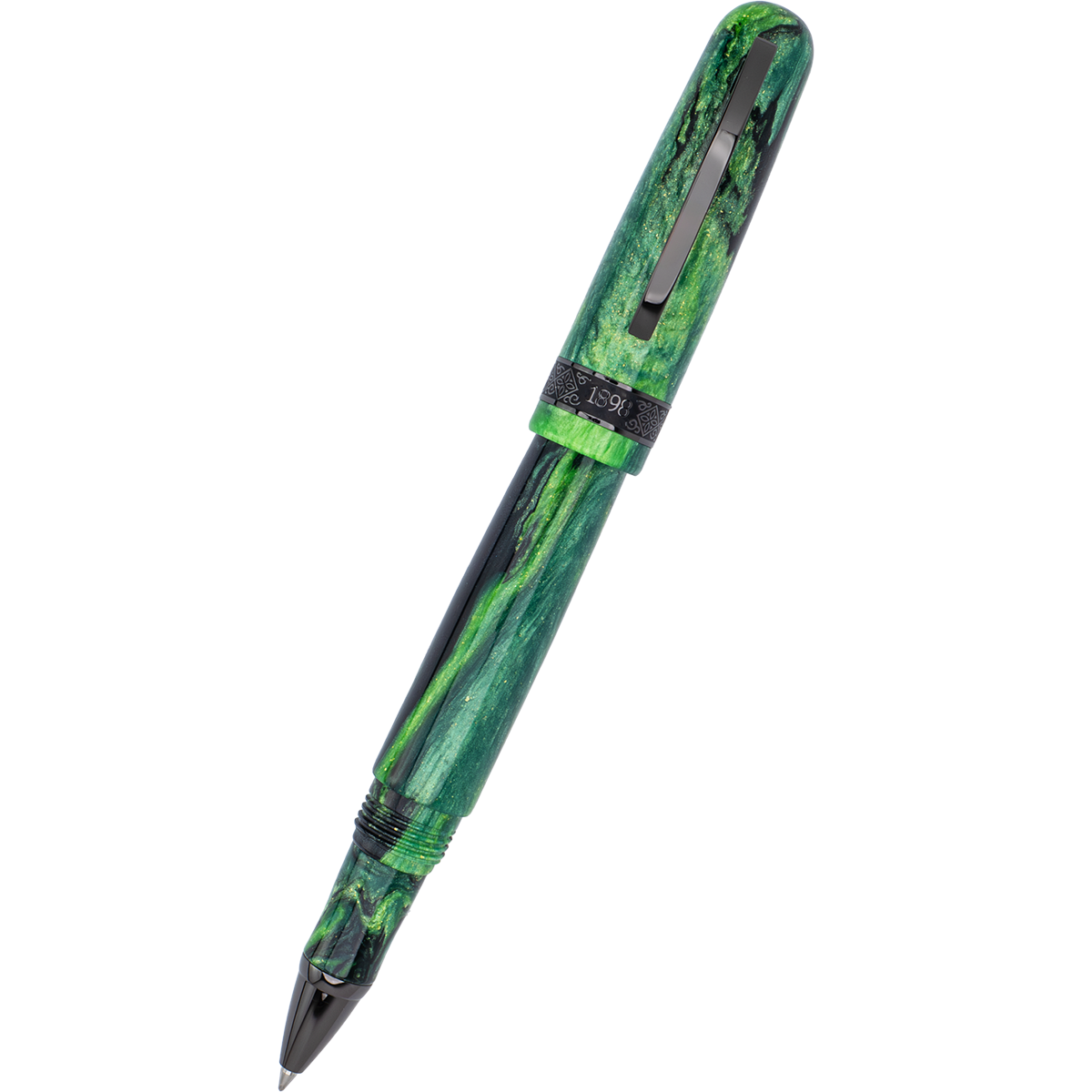 Conklin 1898 Rollerball Pen - Clover Valley - Gunmetal Trim (Limited Edition)