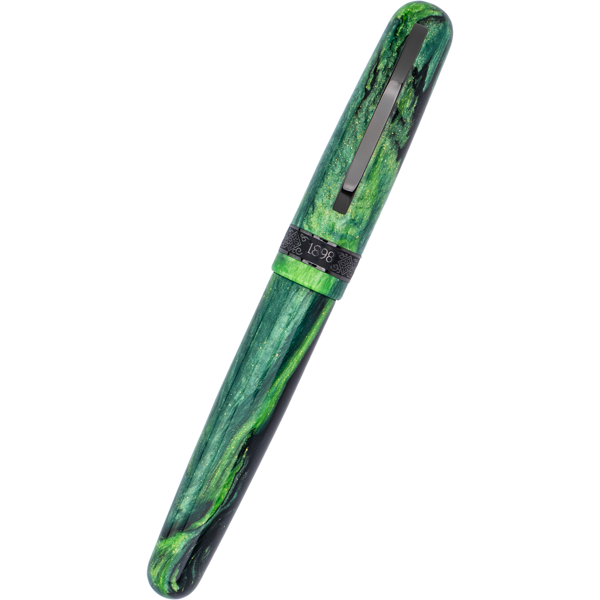 Conklin 1898 Rollerball Pen - Clover Valley - Gunmetal Trim (Limited Edition)