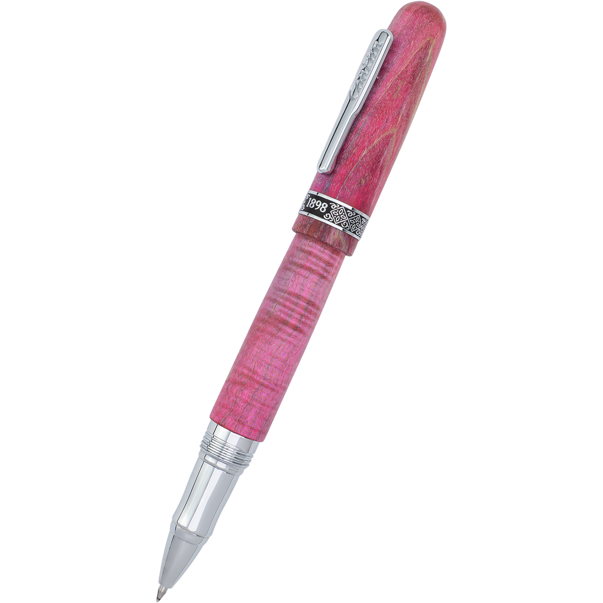 Conklin 1898 Rollerball Pen - Stabilized Wood Matte Purple (Limited Edition)