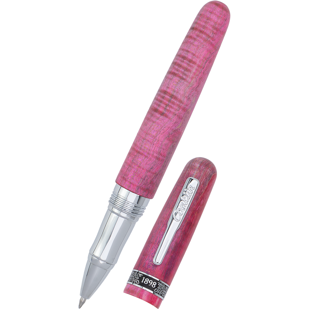 Conklin 1898 Rollerball Pen - Stabilized Wood Matte Purple (Limited Edition)