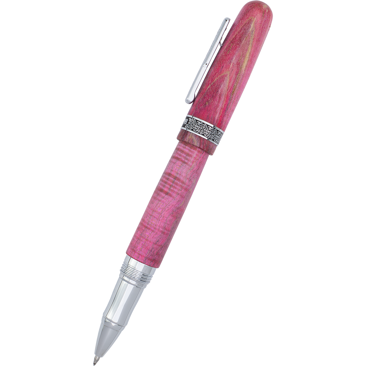 Conklin 1898 Rollerball Pen - Stabilized Wood Matte Purple (Limited Edition)
