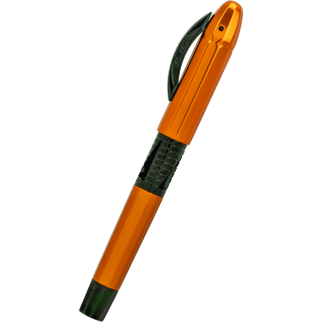 Conklin Classic 125th Anniversary Fountain Pen - Orange - Black Trim (Limited Edition) - Pen Boutique Ltd