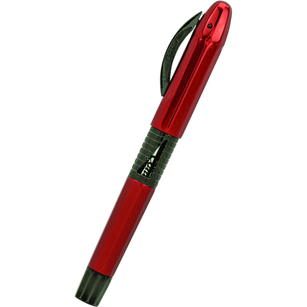 Conklin Classic 125th Anniversary Fountain Pen - Red - Black Trim (Limited Edition)-Pen Boutique Ltd