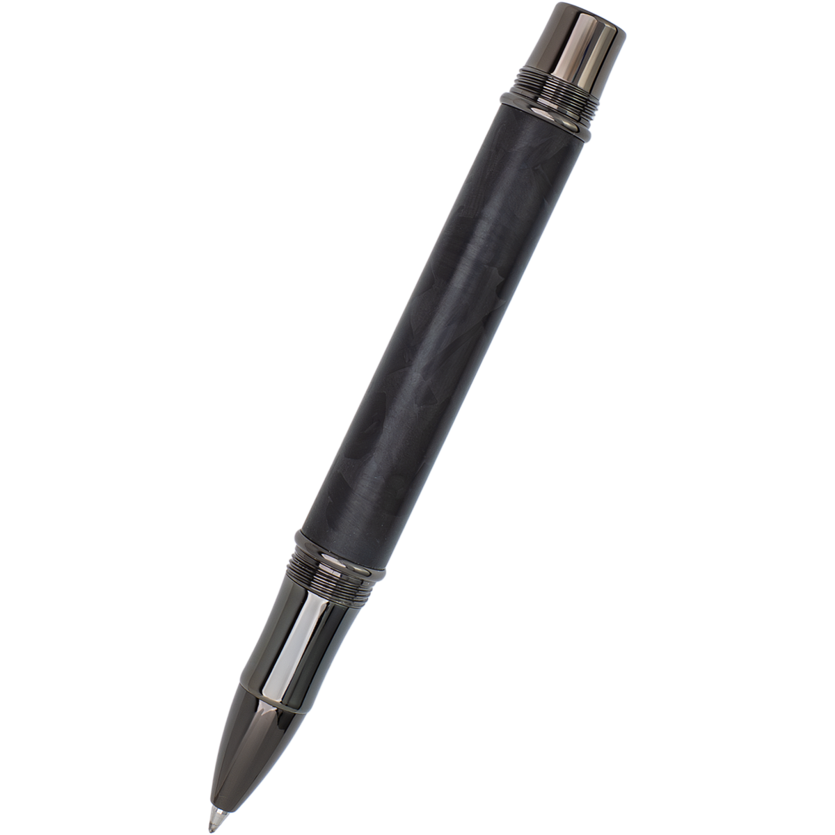Conklin Endura Rollerball Pen - Forged Carbon Fiber - Gunmetal Trim (Numbered Edition)