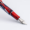 Conklin Mark Twain Crescent Fountain Pen - Limited Edition - USA 250 - Chrome Trim