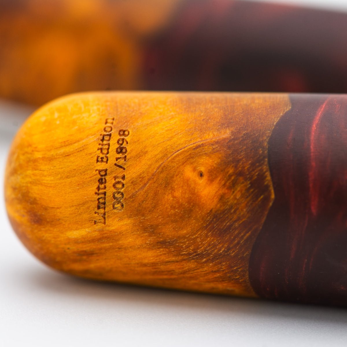 Conklin 1898 Collection Fountain Pen - Spectra Burgundy Fusion - Chrome Trim (Limited Edition) - Pen Boutique Ltd