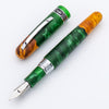 Conklin 1898 Collection Fountain Pen - Spectra Green Fusion - Chrome Trim (Limited Edition)