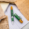 Conklin 1898 Collection Fountain Pen - Spectra Green Fusion - Chrome Trim (Limited Edition)