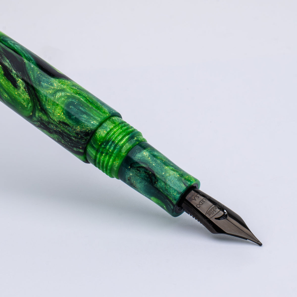 Conklin 1898 Fountain Pen - Clover Valley - Gunmetal Trim (Limited Edition)