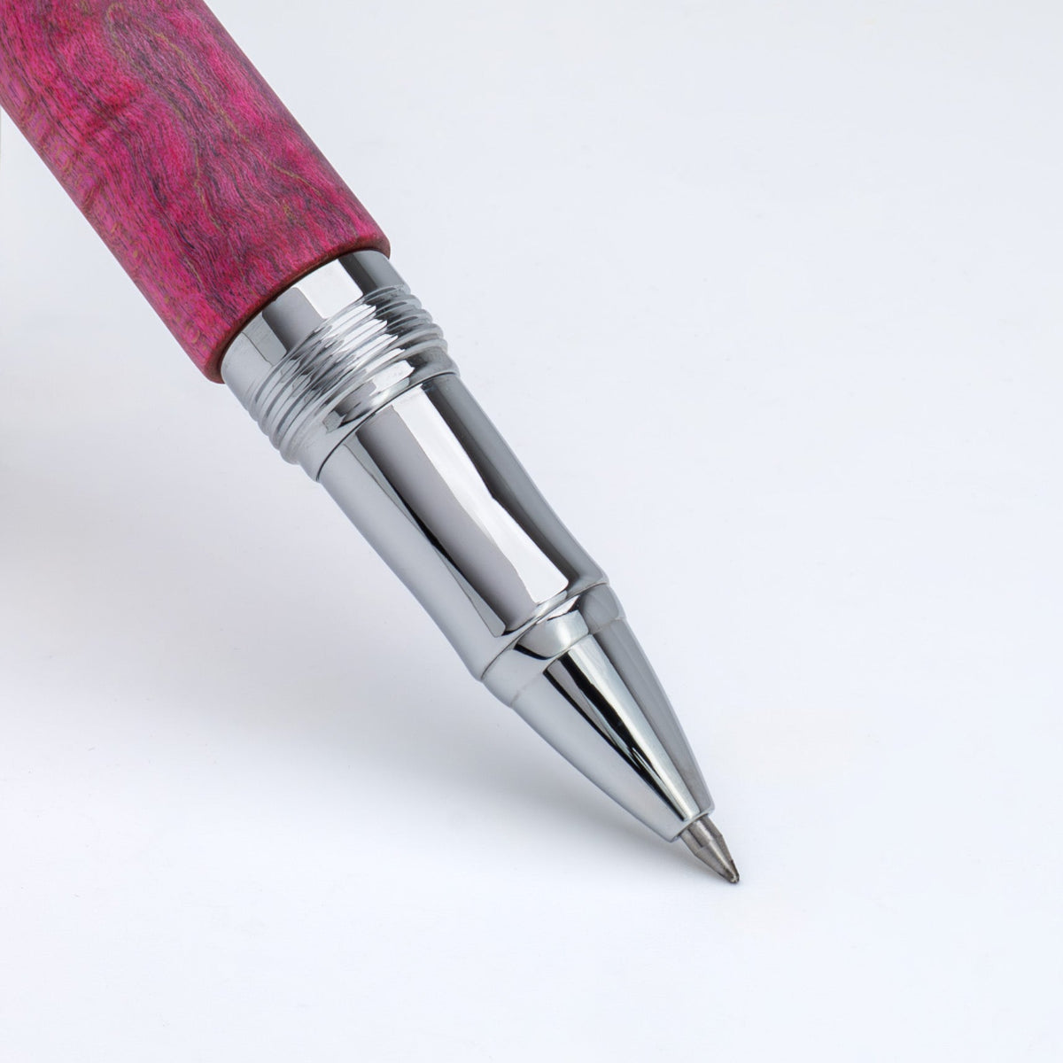 Conklin 1898 Rollerball Pen - Stabilized Wood Matte Purple (Limited Edition)